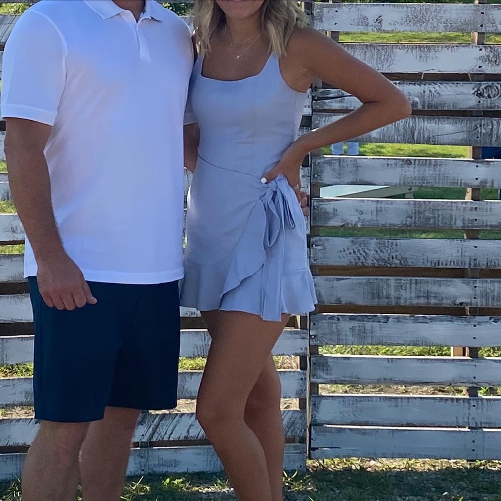 princess polly light blue dress